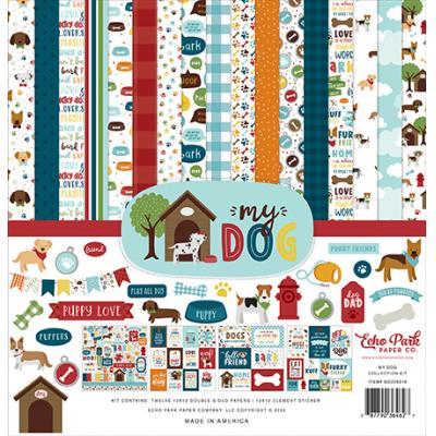 Echo Park My Dog Designpapier - Collection Kit